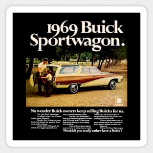 1969 BUICK SPORTWAGON - advert Magnet